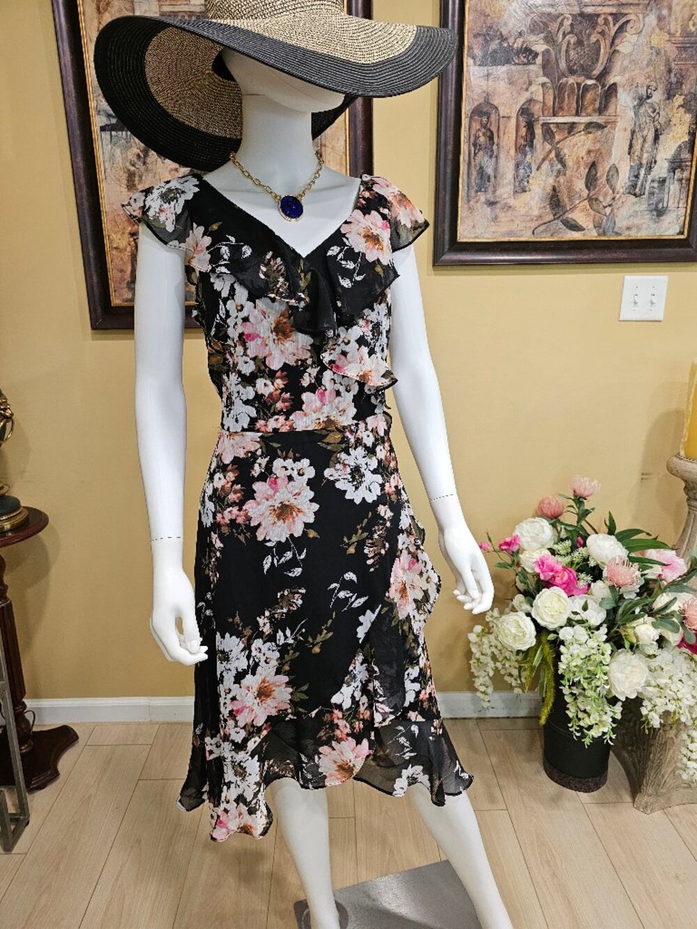London Time Dress, Size 14, NEW with tags